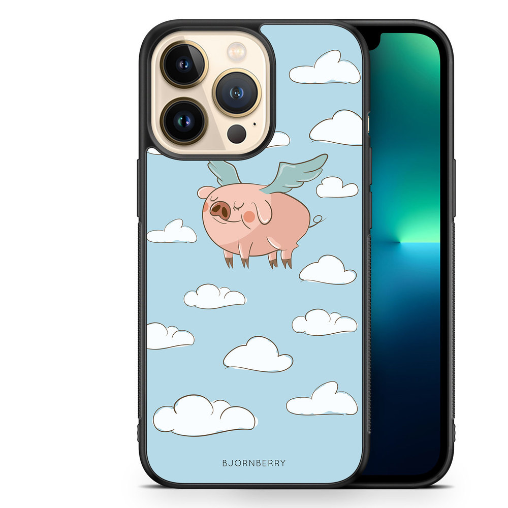 iPhone 13 Pro Case - Flying Pig