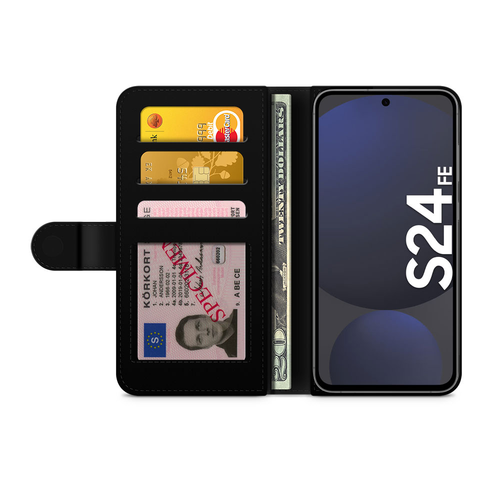 Samsung Galaxy S24 FE Wallet Case - Abstract Pattern - 2