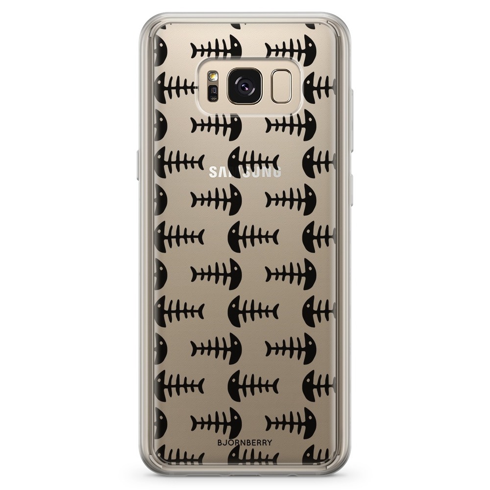 Samsung Galaxy S8 Plus Fashion Case - Fish Skeleton