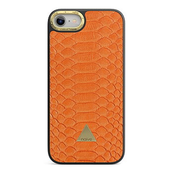 Naive iPhone 8/SE (2020) Case - Orange Snake