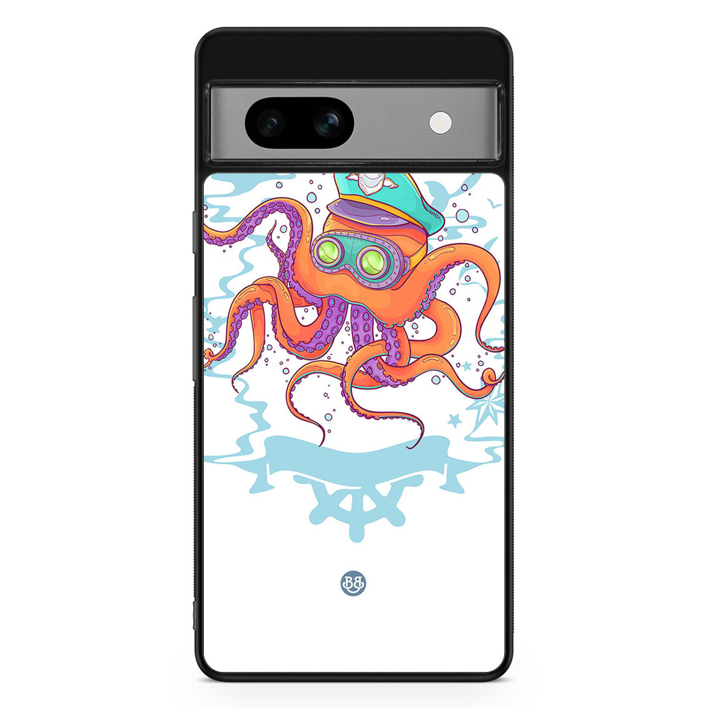 Google Pixel 7a Case - Captain Octopus