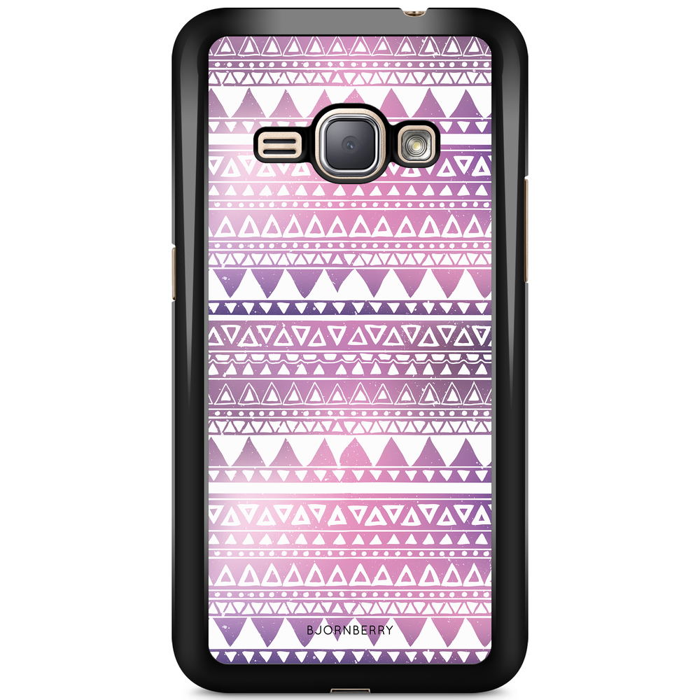 Samsung Galaxy J1 (2016) Case - Purple Aztec