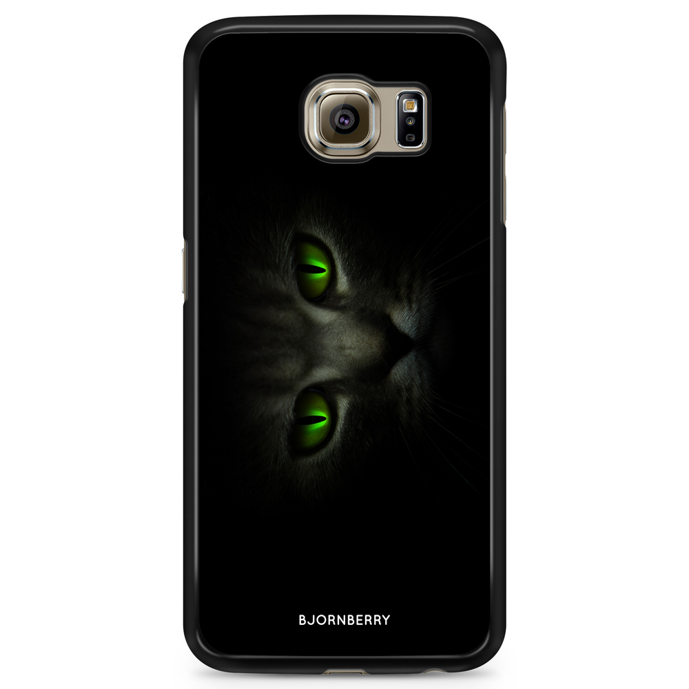 Samsung Galaxy S6 Edge Case - Green Cat Eyes