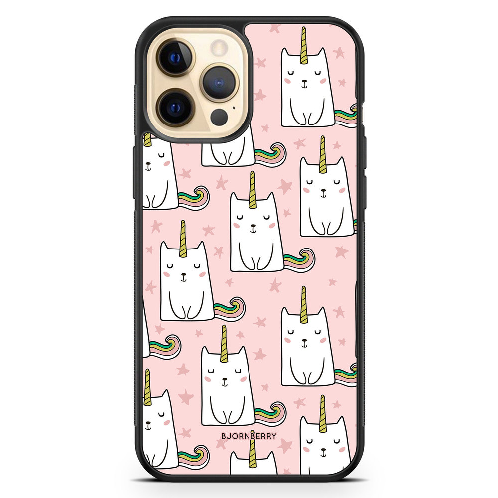 iPhone 12 Pro Max Case - Cat Unicorn