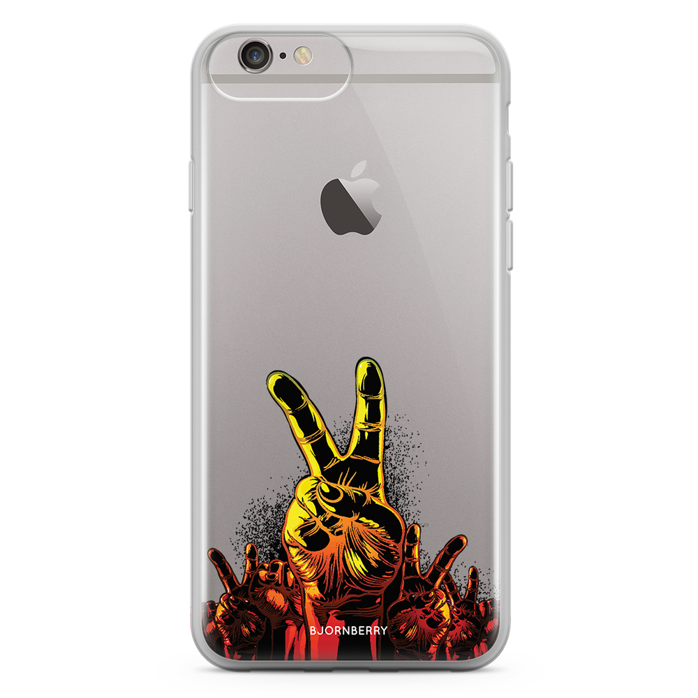 iPhone 6 Plus/6s Plus Fashion Case - Peace Hands