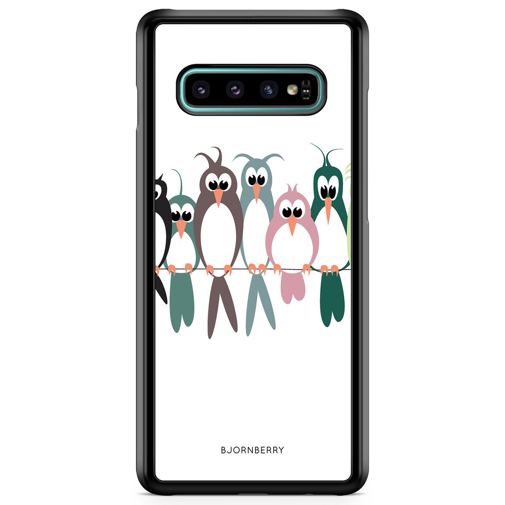 Samsung Galaxy S10 Plus Case - Birds on a string