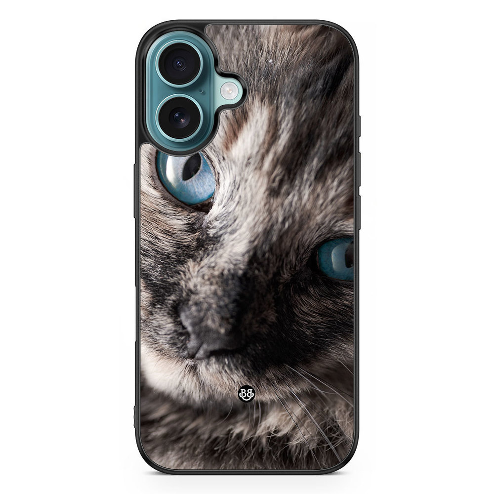 iPhone 16 Case - Cat Blue Eyes