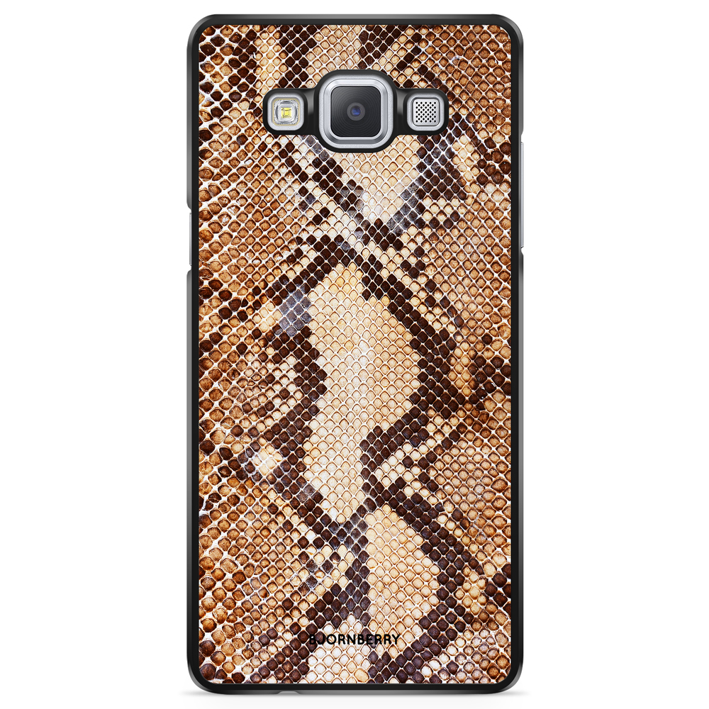Samsung Galaxy A5 (2015) Case - Snakeskin Brown