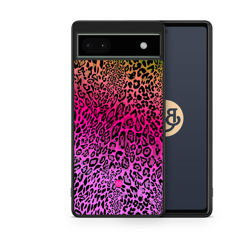 Google Pixel 6a Case - Gradient Leopard