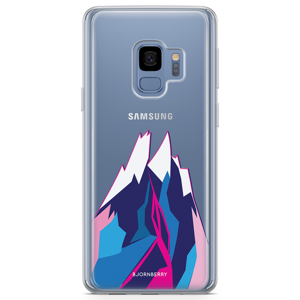 Samsung Galaxy S9 Fashion Case - Pink Mountain