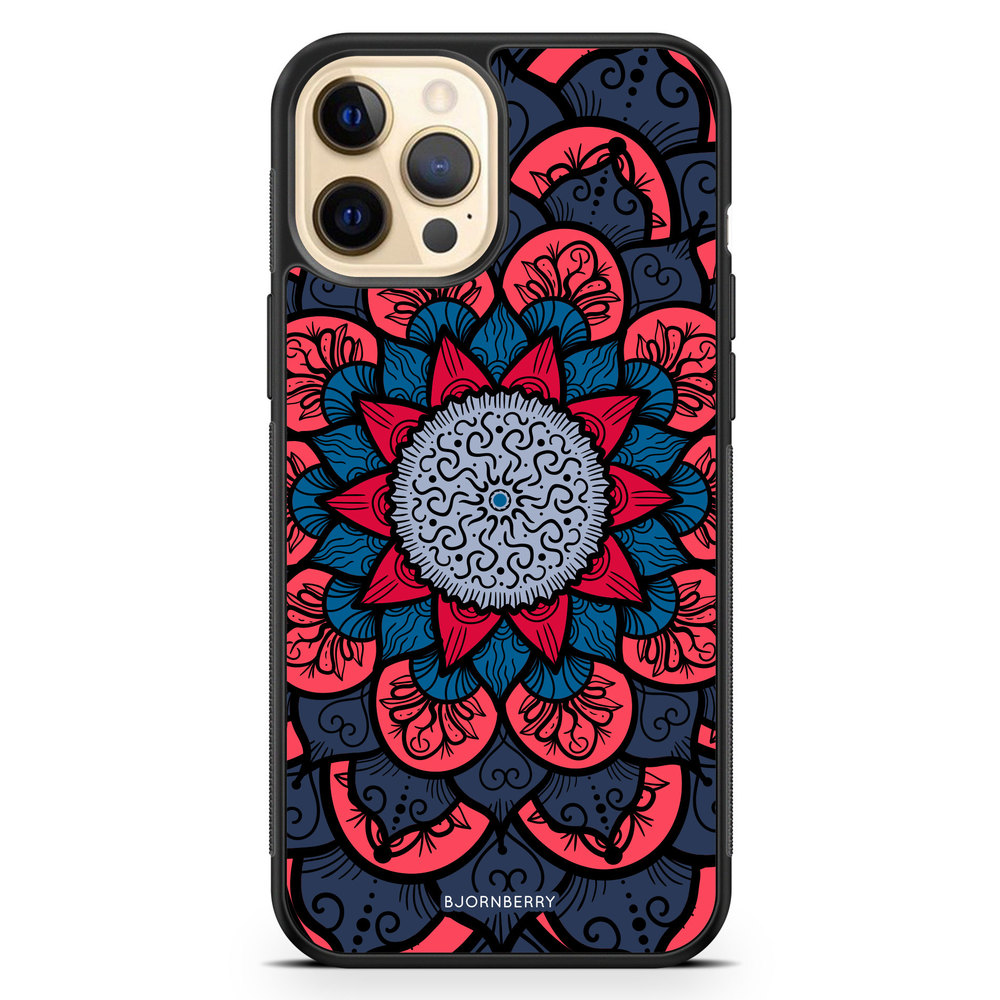 iPhone 12 Pro Max Case - Blue Mandala