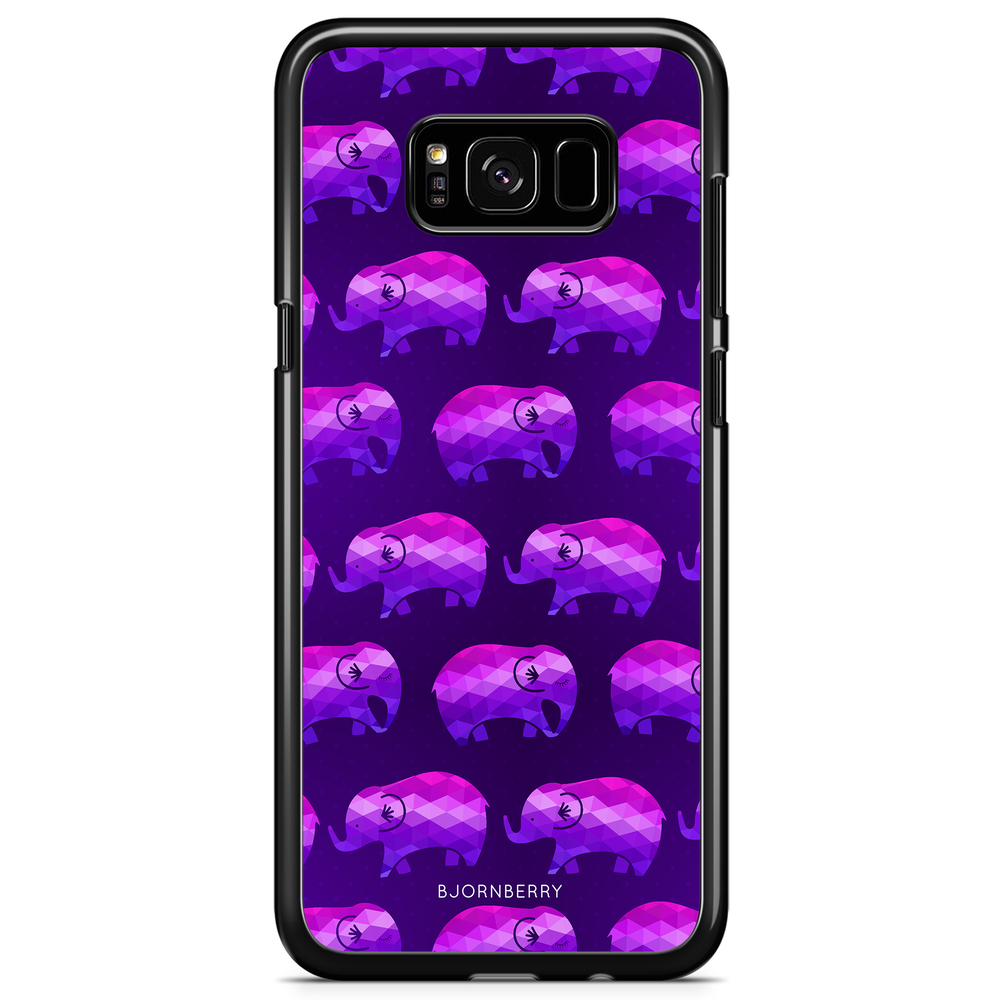 Samsung Galaxy S8 Plus Case - Purple Elephant