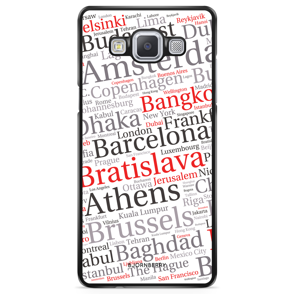 Samsung Galaxy A5 (2015) Case - City Names