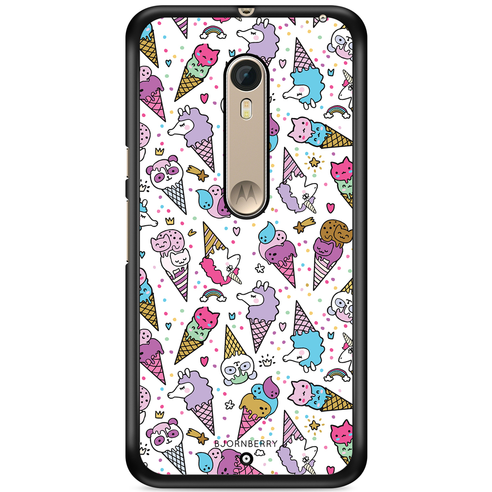 Moto X Style Case - Unicorn Ice Creams
