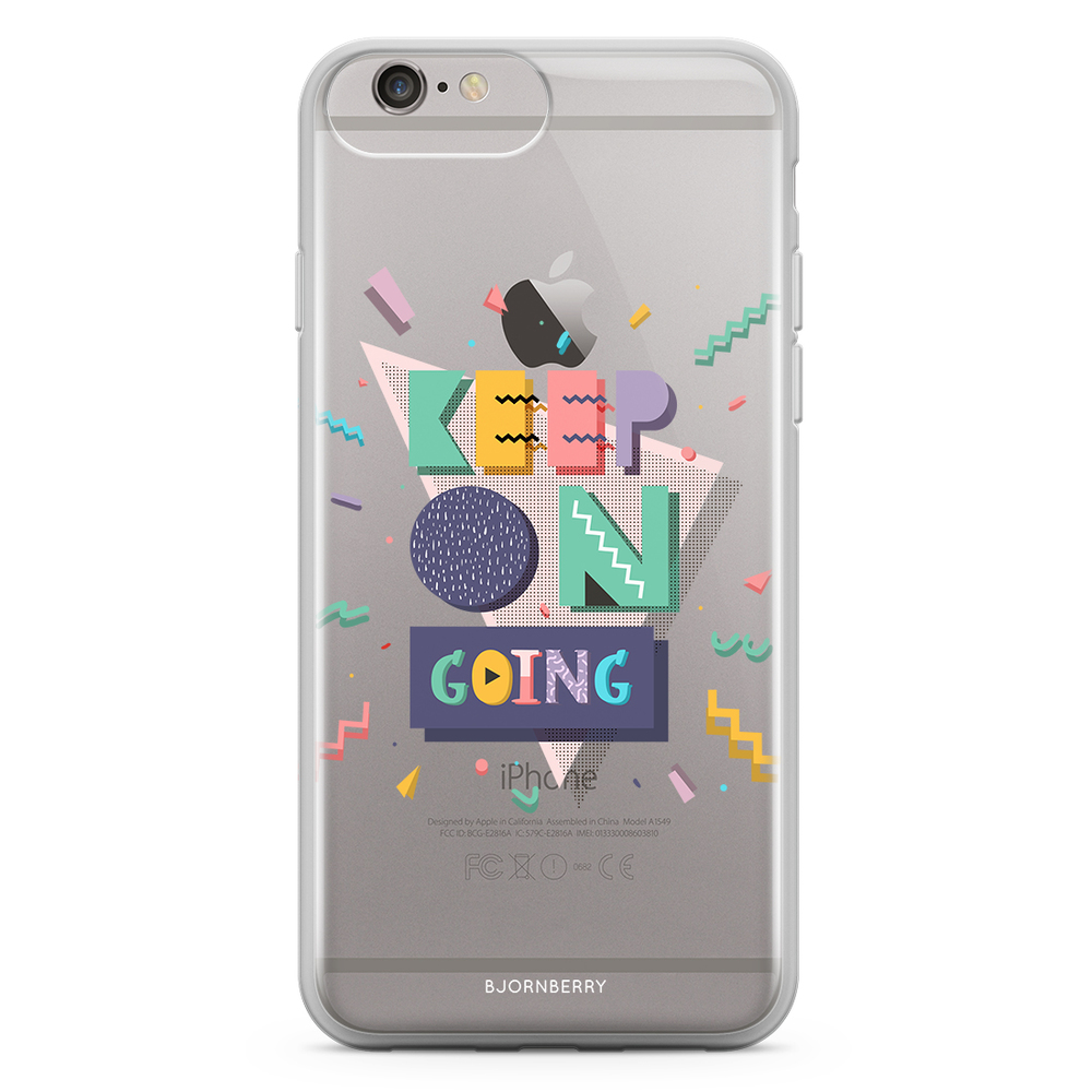 iPhone 6 Plus/6s Plus Fashion Case - Keep On Going