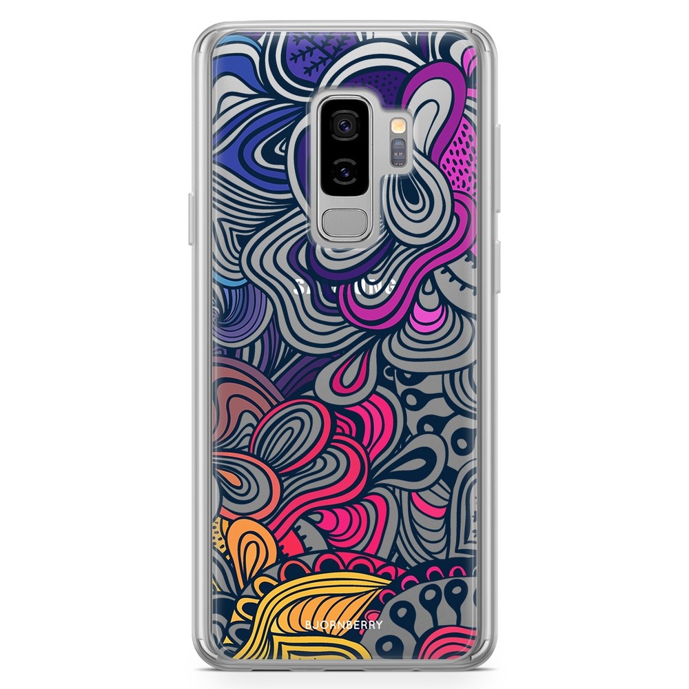 Samsung Galaxy S9 Plus Fashion Case - Retro Flowers