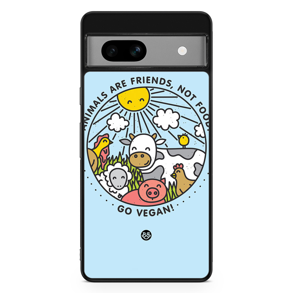 Google Pixel 7a Case - Friends, Not Food
