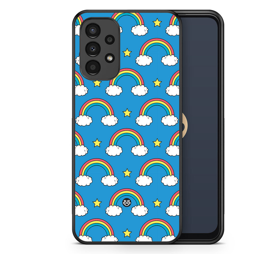 Samsung Galaxy A13 Case - Rainbow Pattern