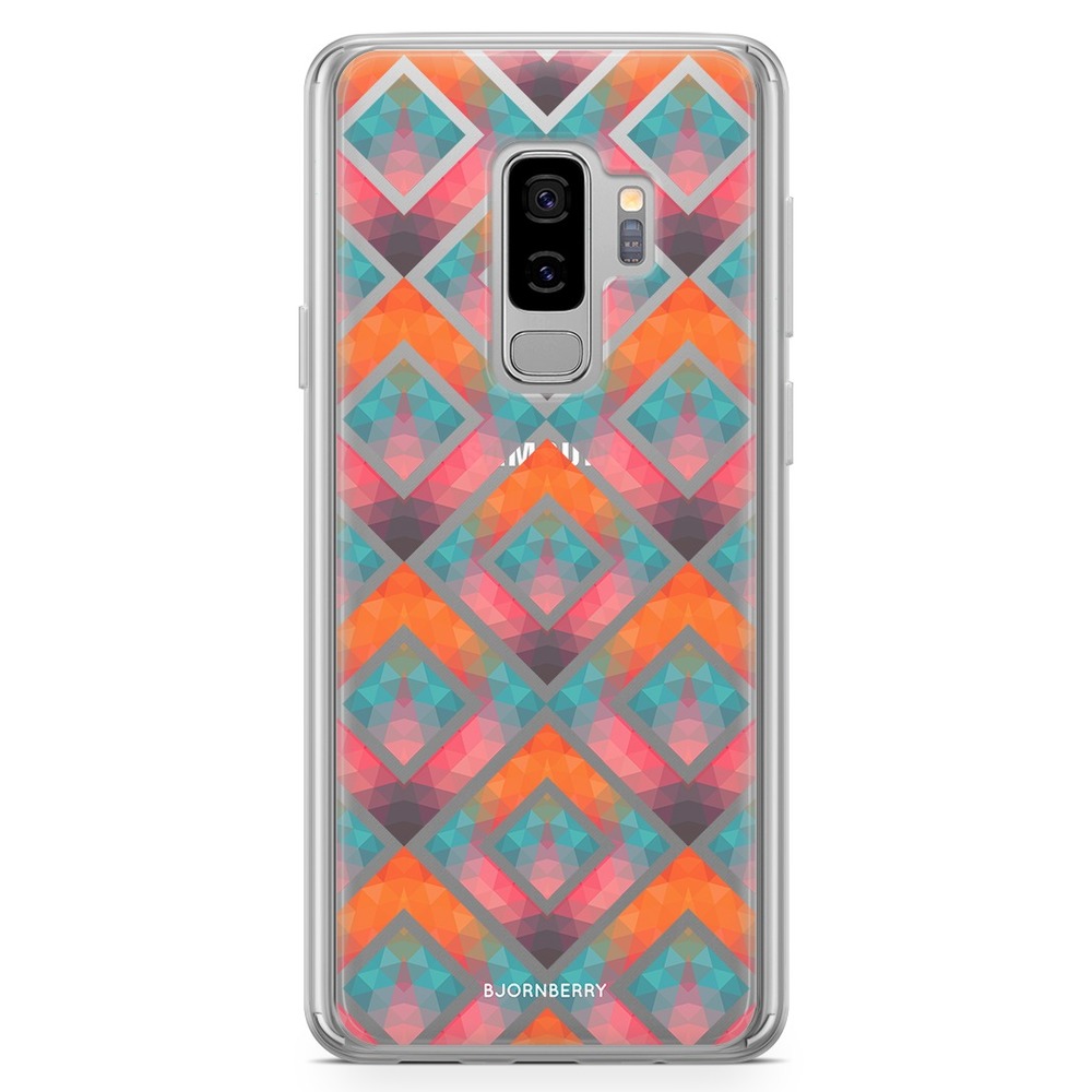 Samsung Galaxy S9 Plus Fashion Case - Retro squares