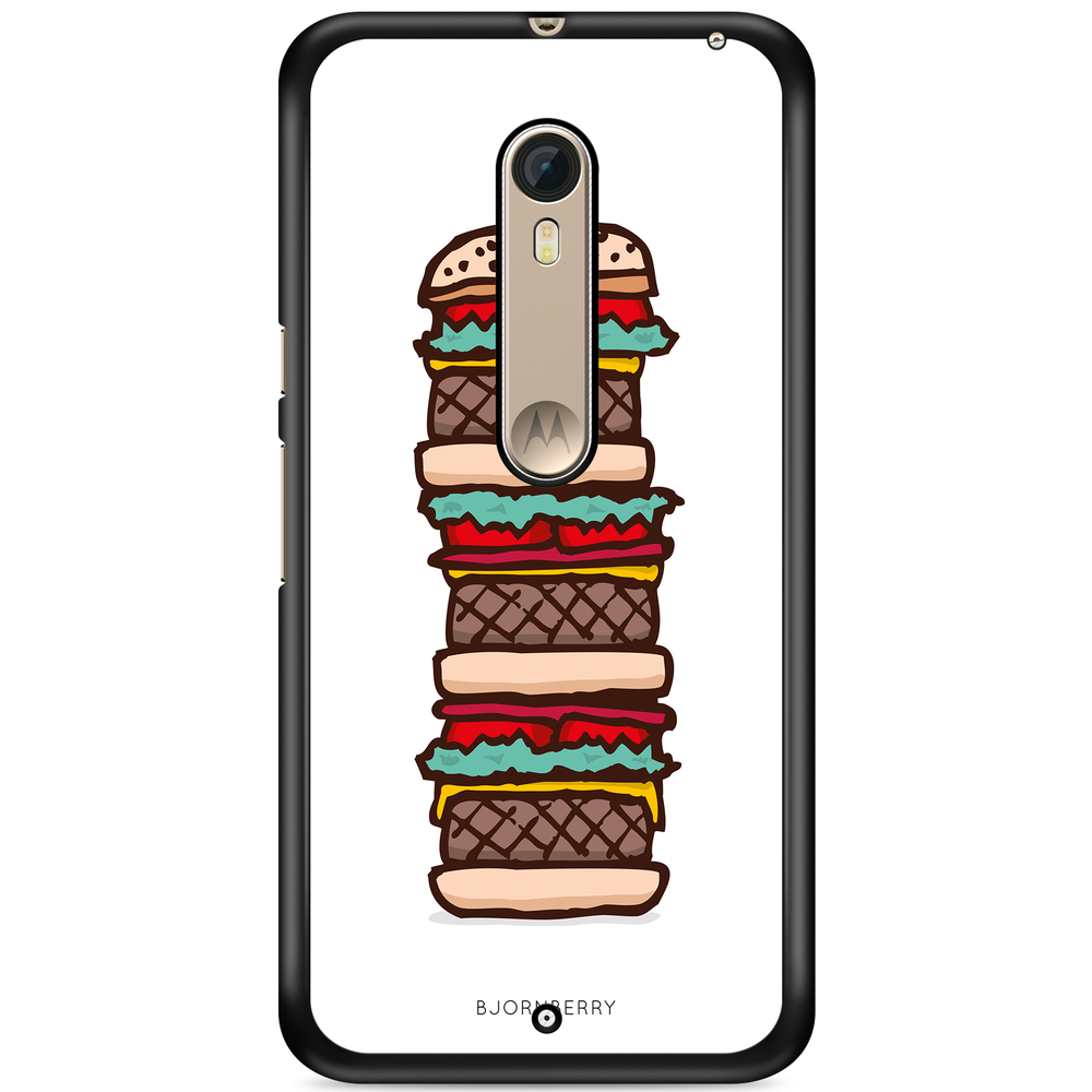 Moto X Style Case - Giant hamburger