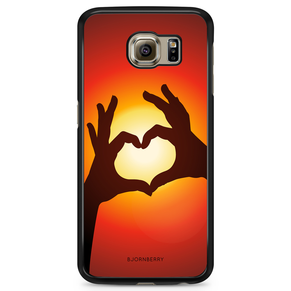 Samsung Galaxy S6 Edge Case - Hands Heart