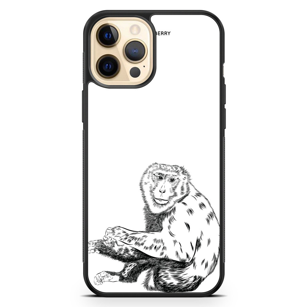 iPhone 12 Pro Max Case - Calm Monkey