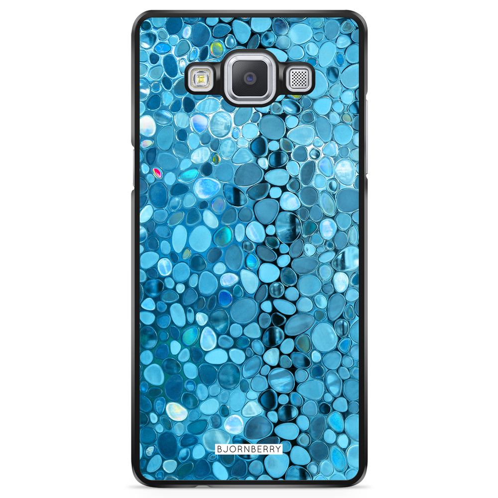 Samsung Galaxy A5 (2015) Case - Stained Glass Blue