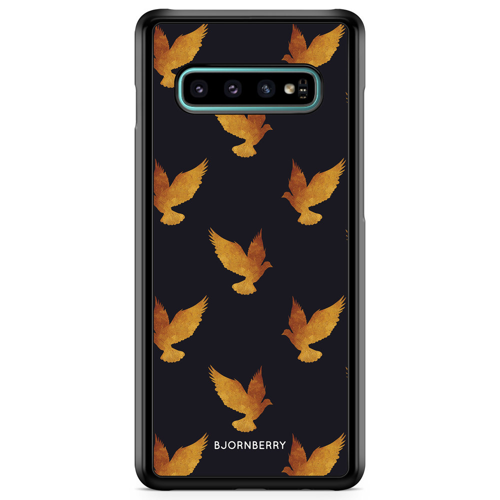 Samsung Galaxy S10 Plus Case - Golden Doves