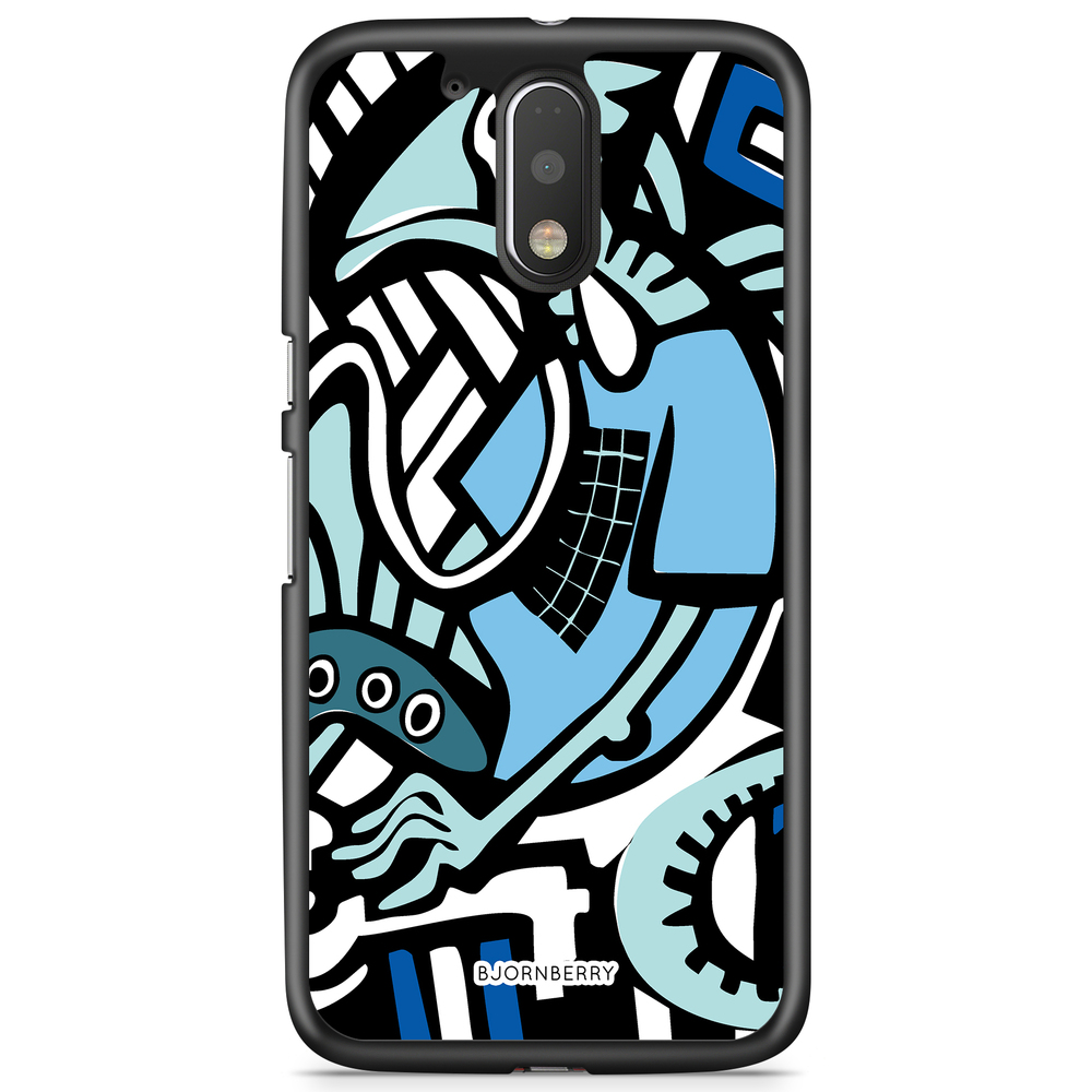 Moto G4/G4 Plus Case - Grafitti Lizard