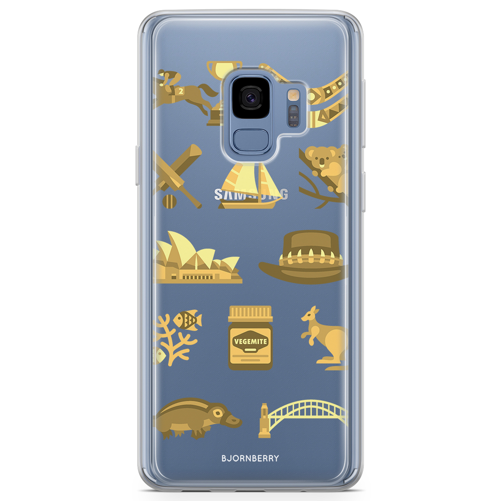 Samsung Galaxy S9 Fashion Case - Australian Pattern