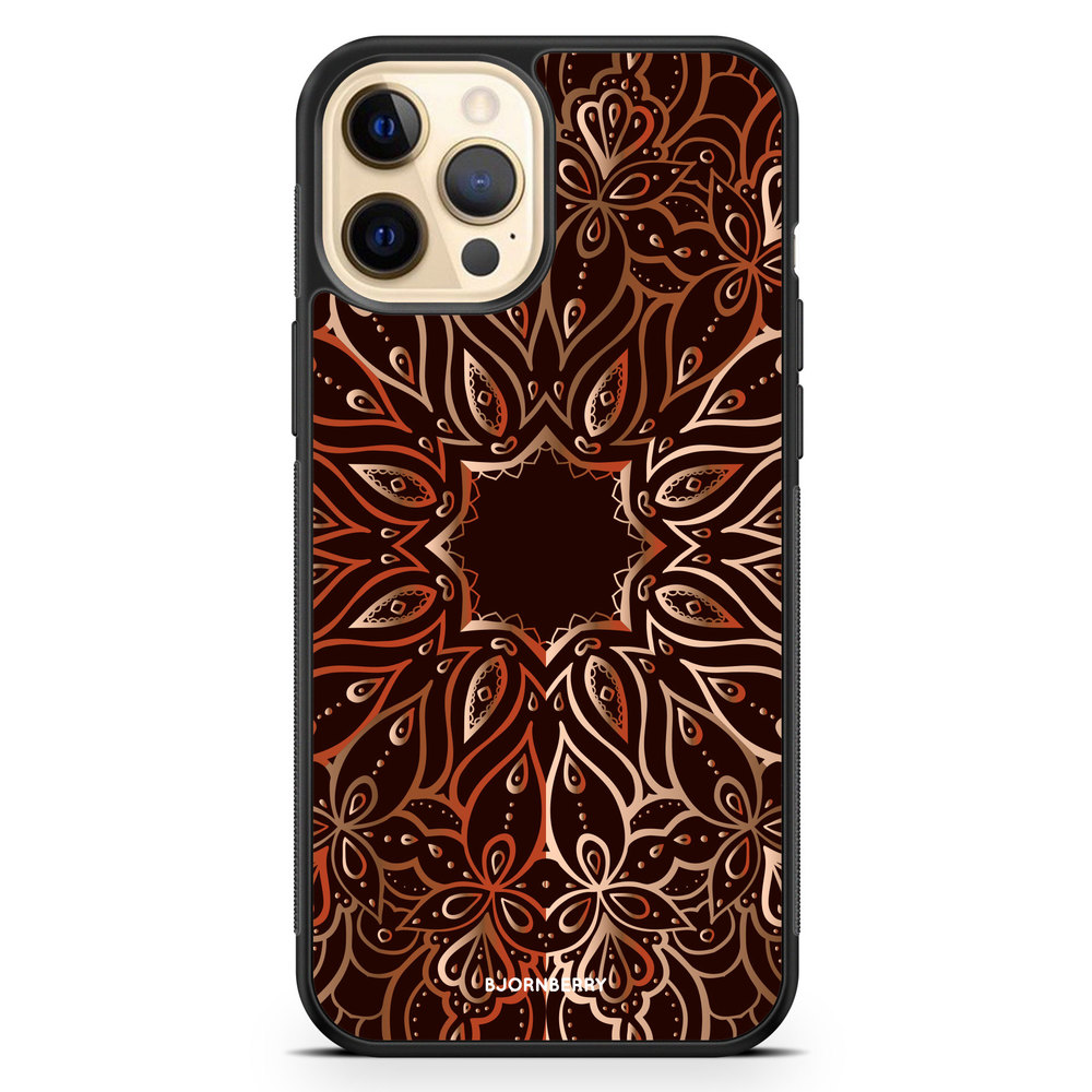 iPhone 12 Pro Max Case - Bronze Mandala