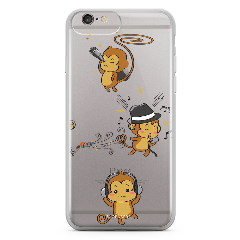 iPhone 6 Plus/6s Plus Fashion Case - Three Monkeys