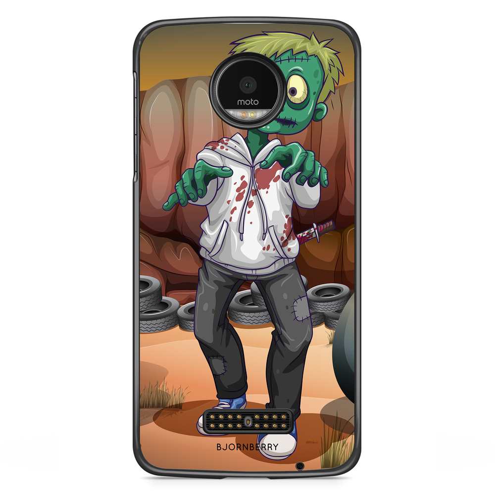 Moto Z2 Play Case - Zombie
