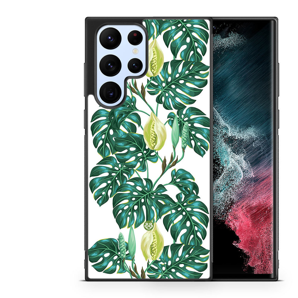 Samsung Galaxy S22 Ultra 5G Case - Monstera