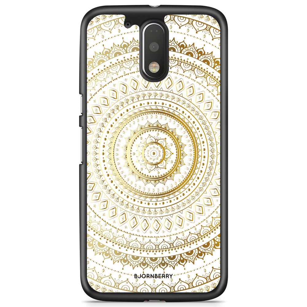 Moto G4/G4 Plus Case - Gold Mandala