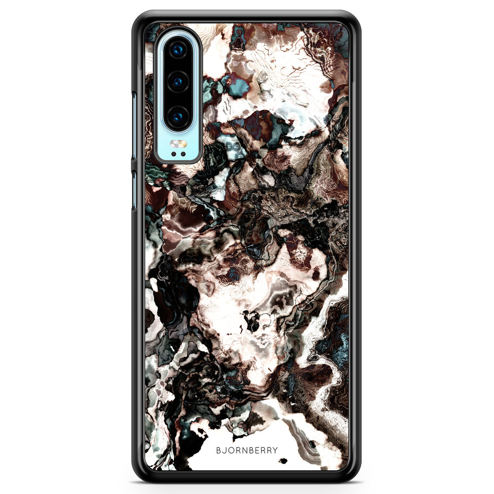 Huawei P30 Case - Marble Brown