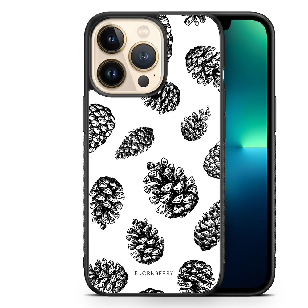 iPhone 13 Pro Case - Pine Cone Pattern
