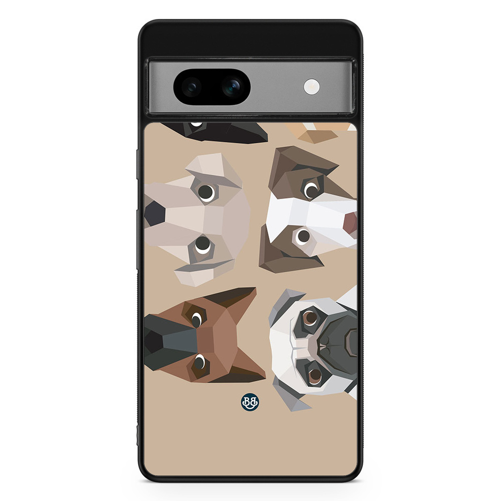 Google Pixel 7a Case - Cute Dogs