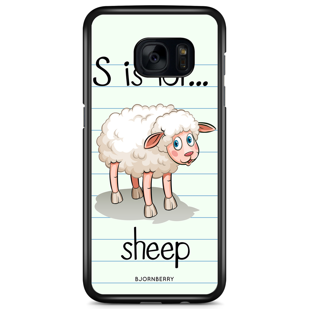 Samsung Galaxy S7 Case - S is for Sheep