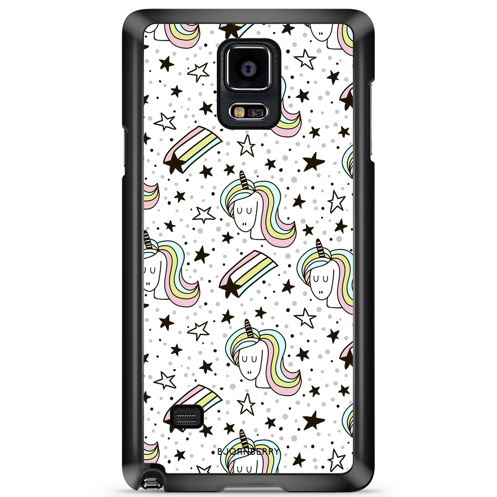 Samsung Galaxy Note 4 Case - Unicorn Pattern
