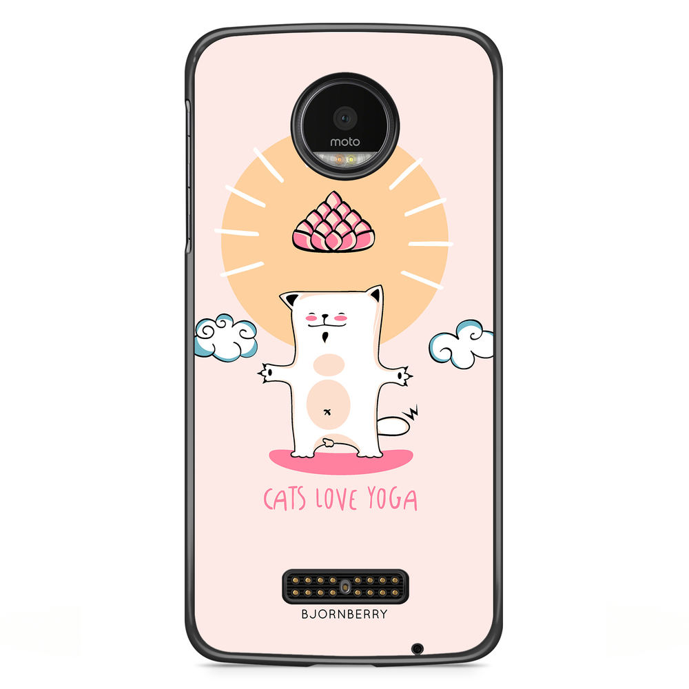 Moto Z2 Play Case - Yoga Cat Nr1