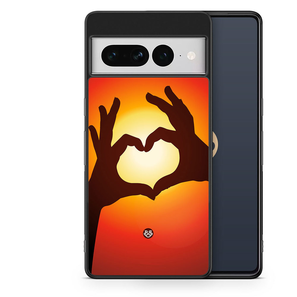 Google Pixel 7 Pro Case - Hands Heart