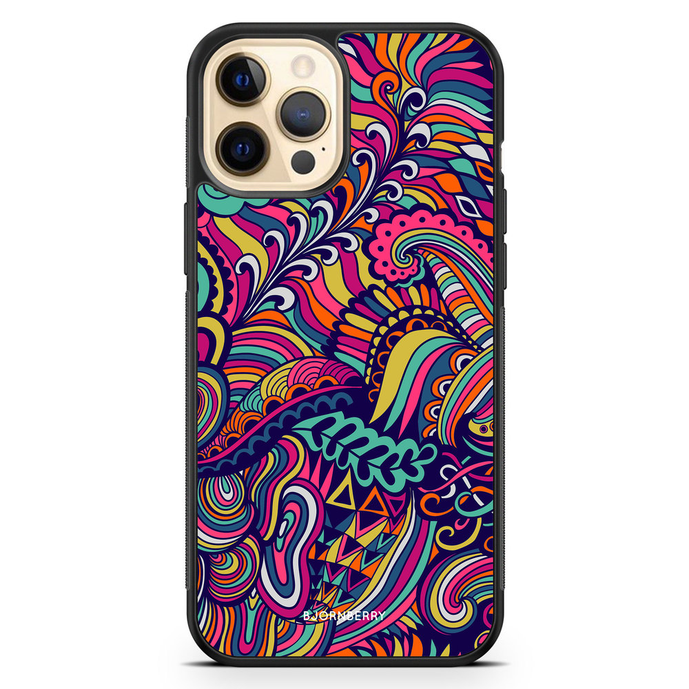 iPhone 12 Pro Max Case - Abstract Floral