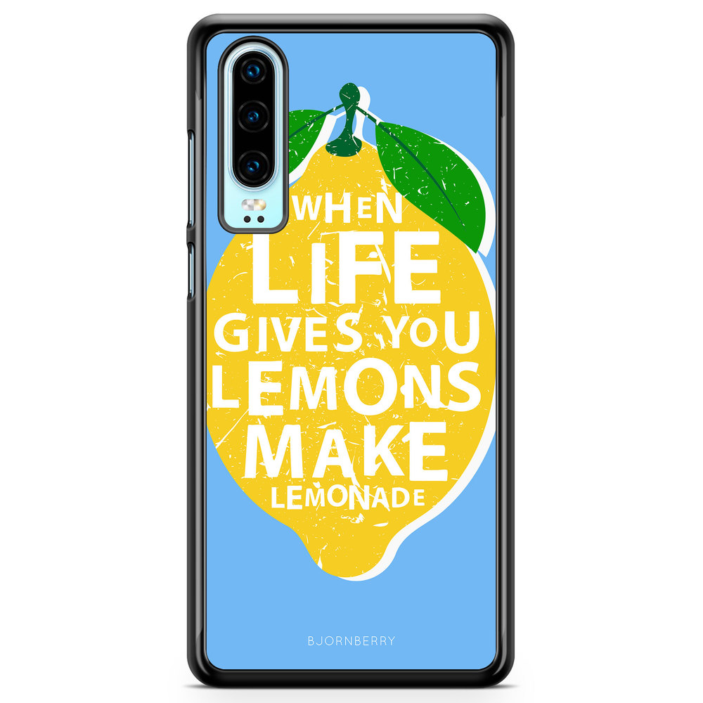 Huawei P30 Case - Lemon Quote