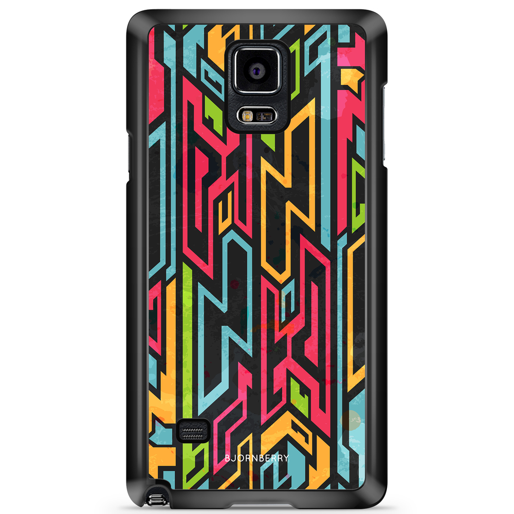 Samsung Galaxy Note 4 Case - Colored Tribal