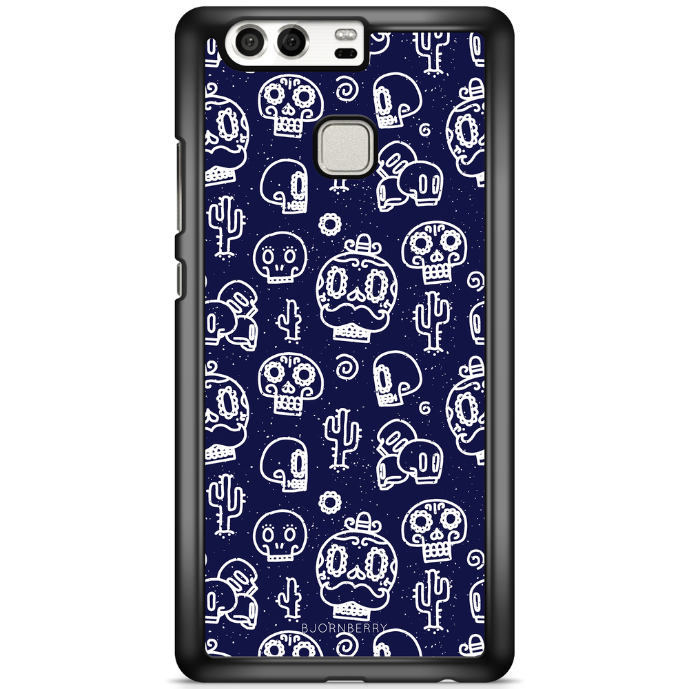 Huawei P9 Case - Oldschool Skulls