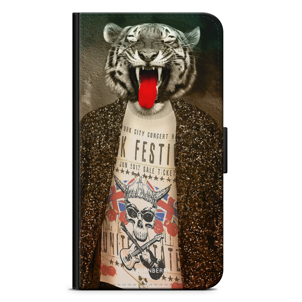 Samsung Galaxy A8 (2018) Wallet Case - Tiger