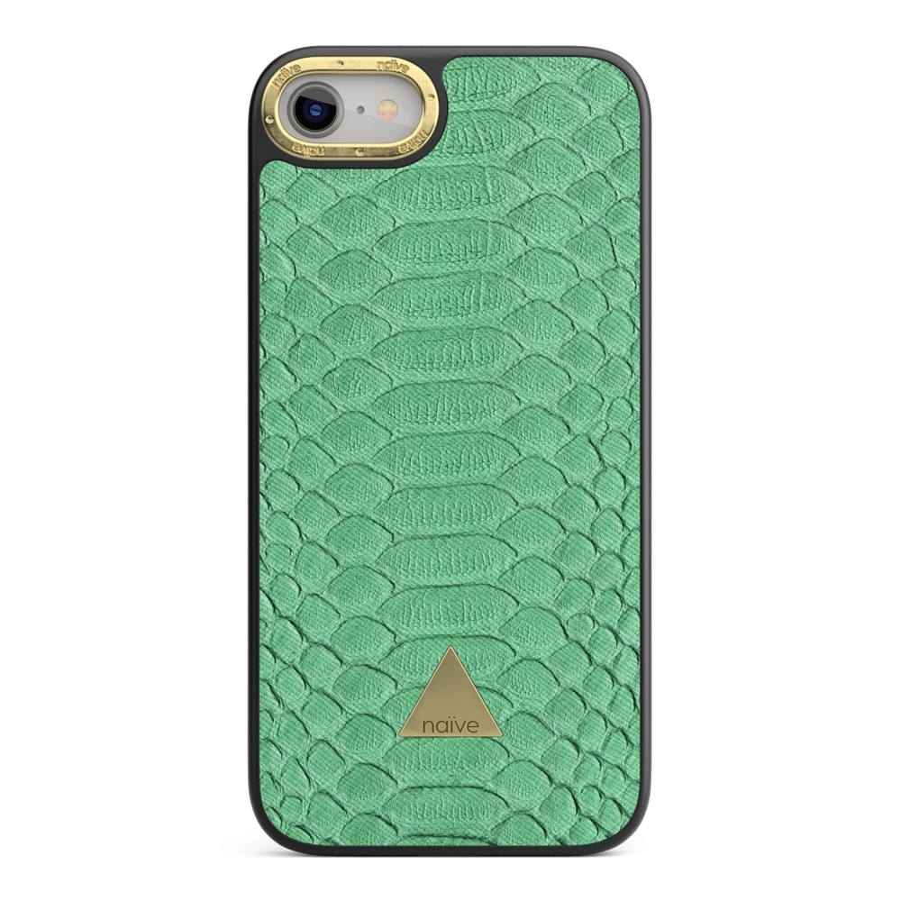 Magnetiskt Mobilskal iPhone 8/SE (2020/2022) Skal - Mint Snake | Mobilskal & Mobilfodral BJORNBERRY
