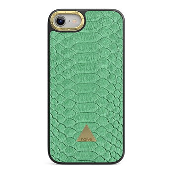 Naive iPhone 8/SE (2020/2022) Skal - Mint Snake