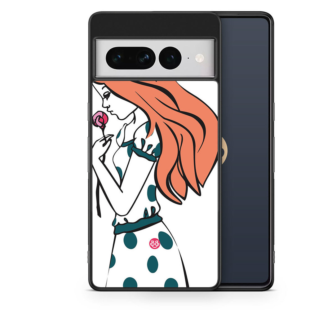 Google Pixel 7 Pro Case - Girl Rose